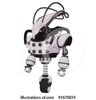 Royalty-Free (RF) Robot Clipart Illustration by Leo Blanchette - Stock Sample #1670854