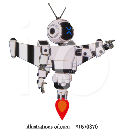 Royalty-Free (RF) Robot Clipart Illustration by Leo Blanchette - Stock Sample #1670870