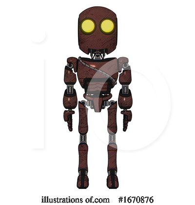 Royalty-Free (RF) Robot Clipart Illustration by Leo Blanchette - Stock Sample #1670876