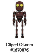 Robot Clipart #1670876 by Leo Blanchette