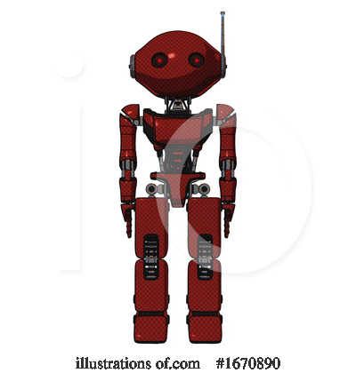 Royalty-Free (RF) Robot Clipart Illustration by Leo Blanchette - Stock Sample #1670890