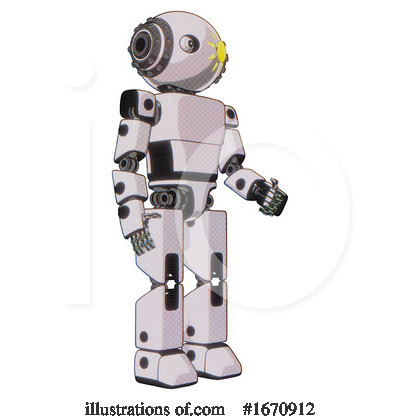 Royalty-Free (RF) Robot Clipart Illustration by Leo Blanchette - Stock Sample #1670912