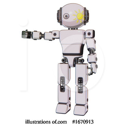 Royalty-Free (RF) Robot Clipart Illustration by Leo Blanchette - Stock Sample #1670913