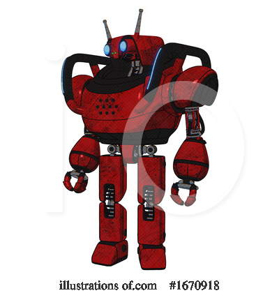 Royalty-Free (RF) Robot Clipart Illustration by Leo Blanchette - Stock Sample #1670918