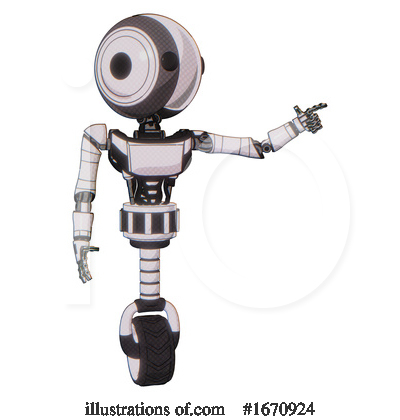 Royalty-Free (RF) Robot Clipart Illustration by Leo Blanchette - Stock Sample #1670924