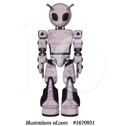 Royalty-Free (RF) Robot Clipart Illustration by Leo Blanchette - Stock Sample #1670931