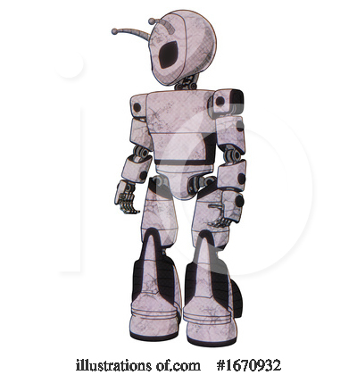 Royalty-Free (RF) Robot Clipart Illustration by Leo Blanchette - Stock Sample #1670932