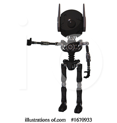 Royalty-Free (RF) Robot Clipart Illustration by Leo Blanchette - Stock Sample #1670933
