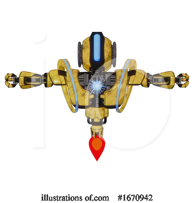 Royalty-Free (RF) Robot Clipart Illustration by Leo Blanchette - Stock Sample #1670942