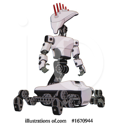 Royalty-Free (RF) Robot Clipart Illustration by Leo Blanchette - Stock Sample #1670944