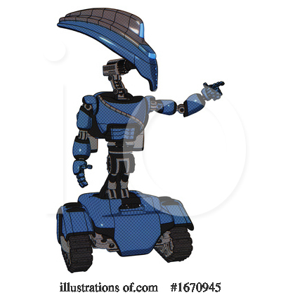 Royalty-Free (RF) Robot Clipart Illustration by Leo Blanchette - Stock Sample #1670945