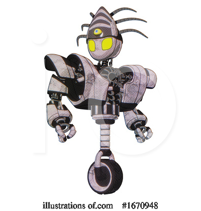 Royalty-Free (RF) Robot Clipart Illustration by Leo Blanchette - Stock Sample #1670948