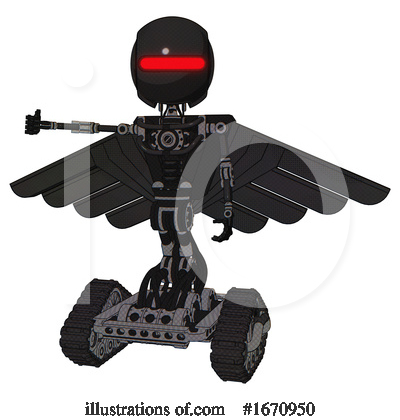 Royalty-Free (RF) Robot Clipart Illustration by Leo Blanchette - Stock Sample #1670950