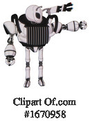 Robot Clipart #1670958 by Leo Blanchette