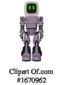 Robot Clipart #1670962 by Leo Blanchette