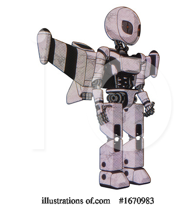 Royalty-Free (RF) Robot Clipart Illustration by Leo Blanchette - Stock Sample #1670983