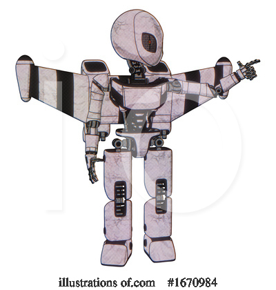 Royalty-Free (RF) Robot Clipart Illustration by Leo Blanchette - Stock Sample #1670984