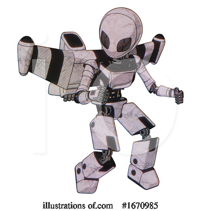 Royalty-Free (RF) Robot Clipart Illustration by Leo Blanchette - Stock Sample #1670985