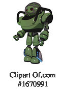 Robot Clipart #1670991 by Leo Blanchette