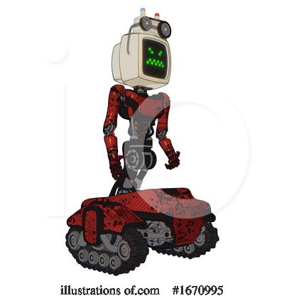 Royalty-Free (RF) Robot Clipart Illustration by Leo Blanchette - Stock Sample #1670995
