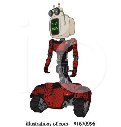 Royalty-Free (RF) Robot Clipart Illustration by Leo Blanchette - Stock Sample #1670996
