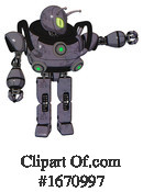 Robot Clipart #1670997 by Leo Blanchette
