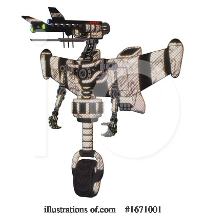 Royalty-Free (RF) Robot Clipart Illustration by Leo Blanchette - Stock Sample #1671001