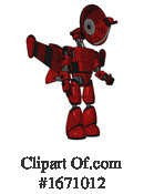 Robot Clipart #1671012 by Leo Blanchette