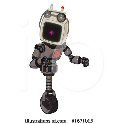 Royalty-Free (RF) Robot Clipart Illustration by Leo Blanchette - Stock Sample #1671015