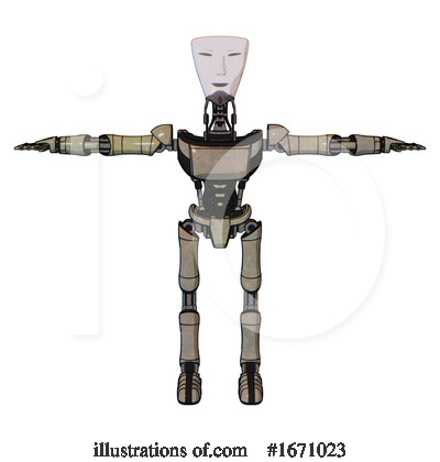 Royalty-Free (RF) Robot Clipart Illustration by Leo Blanchette - Stock Sample #1671023