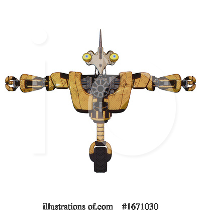 Royalty-Free (RF) Robot Clipart Illustration by Leo Blanchette - Stock Sample #1671030