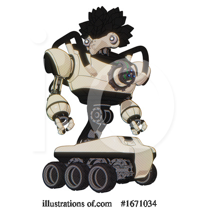Royalty-Free (RF) Robot Clipart Illustration by Leo Blanchette - Stock Sample #1671034