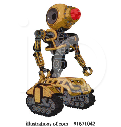 Royalty-Free (RF) Robot Clipart Illustration by Leo Blanchette - Stock Sample #1671042