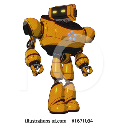 Royalty-Free (RF) Robot Clipart Illustration by Leo Blanchette - Stock Sample #1671054
