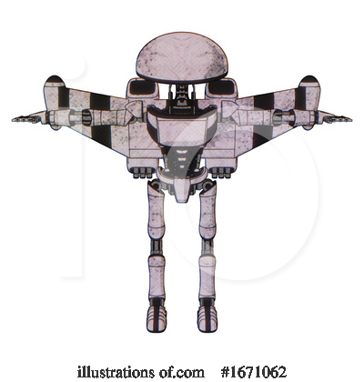 Royalty-Free (RF) Robot Clipart Illustration by Leo Blanchette - Stock Sample #1671062