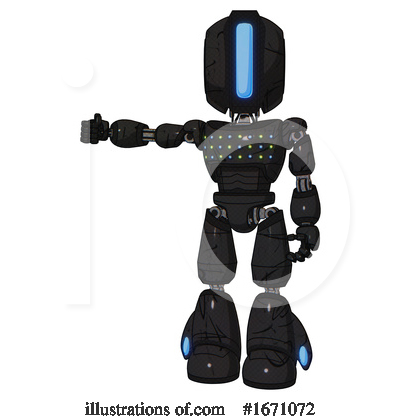 Royalty-Free (RF) Robot Clipart Illustration by Leo Blanchette - Stock Sample #1671072