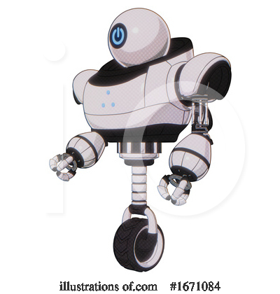 Royalty-Free (RF) Robot Clipart Illustration by Leo Blanchette - Stock Sample #1671084