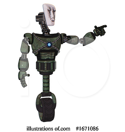 Royalty-Free (RF) Robot Clipart Illustration by Leo Blanchette - Stock Sample #1671086