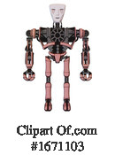 Robot Clipart #1671103 by Leo Blanchette