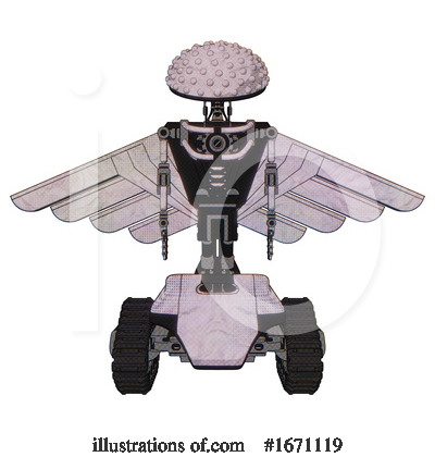 Royalty-Free (RF) Robot Clipart Illustration by Leo Blanchette - Stock Sample #1671119