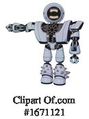 Robot Clipart #1671121 by Leo Blanchette