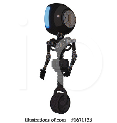 Royalty-Free (RF) Robot Clipart Illustration by Leo Blanchette - Stock Sample #1671133