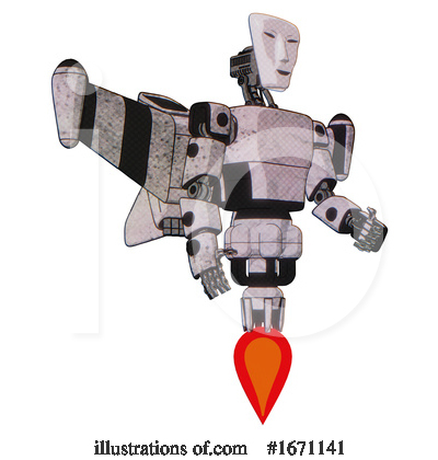 Royalty-Free (RF) Robot Clipart Illustration by Leo Blanchette - Stock Sample #1671141