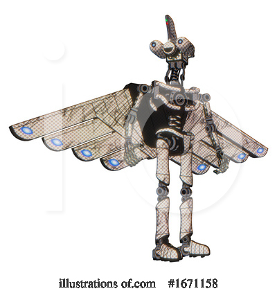 Royalty-Free (RF) Robot Clipart Illustration by Leo Blanchette - Stock Sample #1671158
