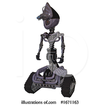 Royalty-Free (RF) Robot Clipart Illustration by Leo Blanchette - Stock Sample #1671163