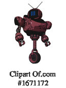 Robot Clipart #1671172 by Leo Blanchette