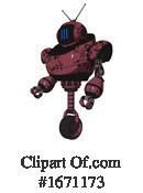 Robot Clipart #1671173 by Leo Blanchette