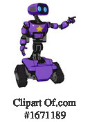Robot Clipart #1671189 by Leo Blanchette