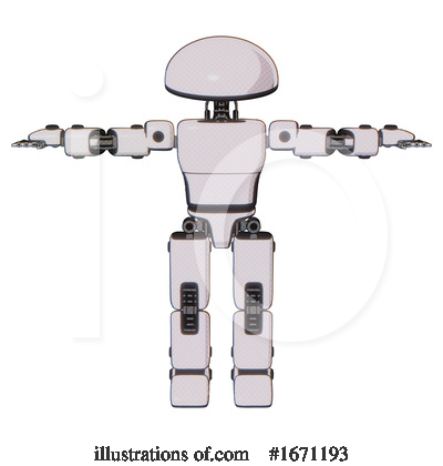 Royalty-Free (RF) Robot Clipart Illustration by Leo Blanchette - Stock Sample #1671193