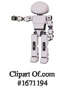 Robot Clipart #1671194 by Leo Blanchette